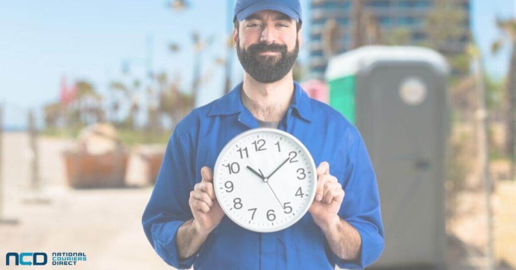 couriers timings